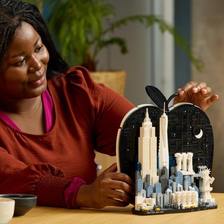Конструктор LEGO® Architecture Нью-Йорк — «Велике яблуко» Модель, 1465 деталей (21066) - фото 8