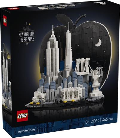 Конструктор LEGO® Architecture Нью-Йорк — «Велике яблуко» Модель, 1465 деталей (21066) - фото 12