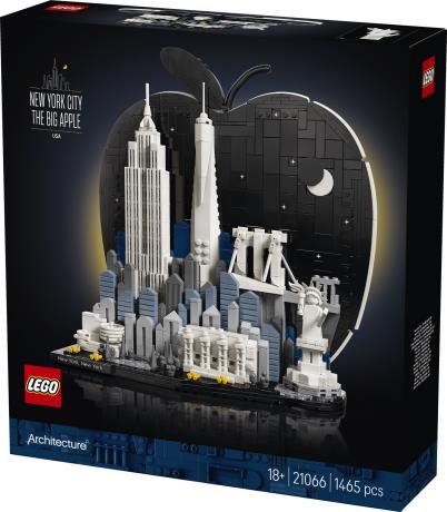 Конструктор LEGO® Architecture Нью-Йорк — «Велике яблуко» Модель, 1465 деталей (21066) - фото 13