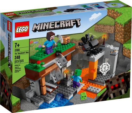 Конструктор LEGO Minecraft Закинута шахта 248 деталей (21166) - фото 0