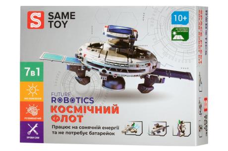 Набір для досліджень Same Toy Робот на сонячній батареї Космічний флот 7 в 1 (2117UT) - фото 0