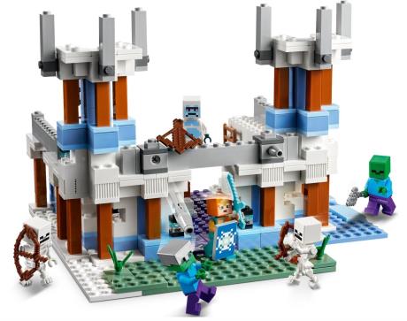 Конструктор LEGO Minecraft Крижаний замок 499 деталей (21186) - фото 0