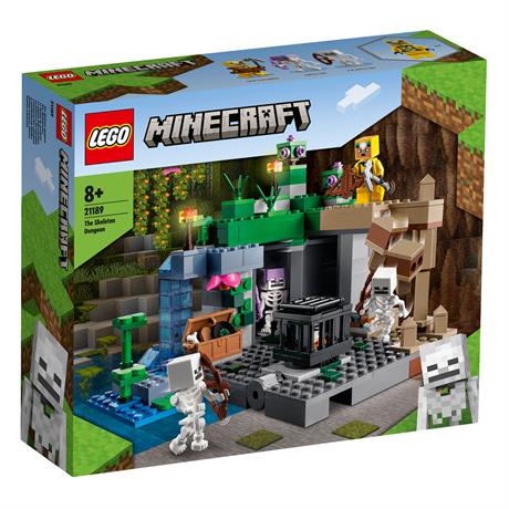 Конструктор LEGO Minecraft Подземелье скелетов 364 деталей (21189) - фото 4