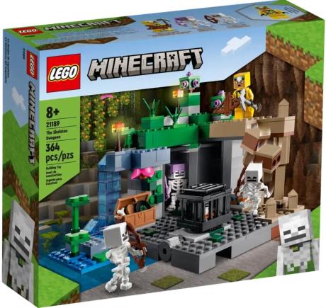 Конструктор LEGO Minecraft Підземелля скелетів 364 деталей (21189) - фото 0