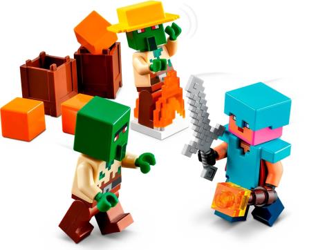 Конструктор LEGO Minecraft Покинуте село 422 деталі (21190) - фото 0