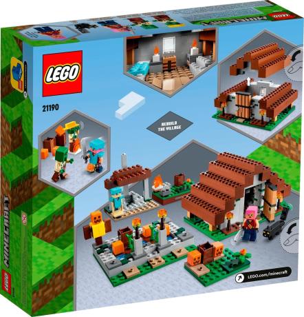 Конструктор LEGO Minecraft Покинуте село 422 деталі (21190) - фото 0