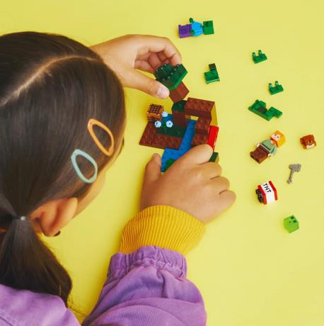 Конструктор LEGO Minecraft Пригоди на болоті 65 деталей (21240) - фото 0