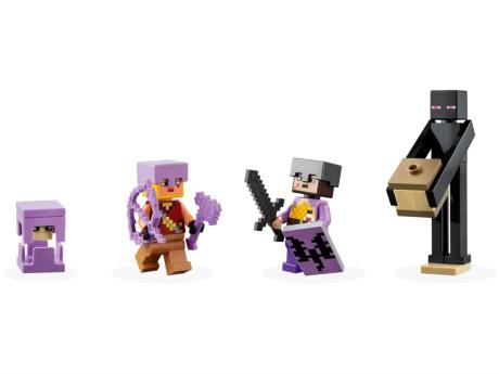 Конструктор LEGO Minecraft Кінцева арена 252 деталі (21242) - фото 0