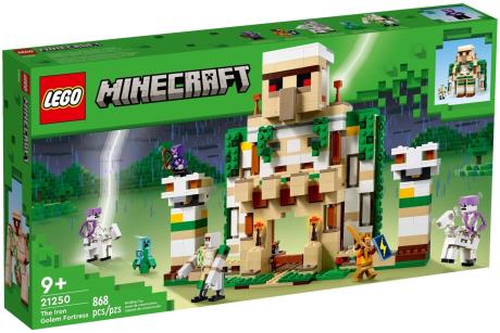 Конструктор LEGO Minecraft Фортеця Залізний голем 868 деталей (21250) - фото 0