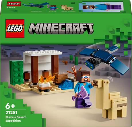 Конструктор LEGO Minecraft Экспедиция Стива в пустыню 75 деталей (21251) - фото 2