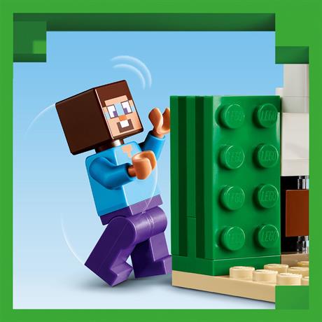 Конструктор LEGO Minecraft Експедиція Стіва в пустелю 75 деталей (21251) - фото 6