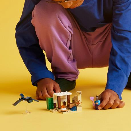 Конструктор LEGO Minecraft Експедиція Стіва в пустелю 75 деталей (21251) - фото 10