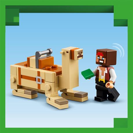 Конструктор LEGO Minecraft Путешествие на пиратском корабле 166 деталей (21259) - фото 6