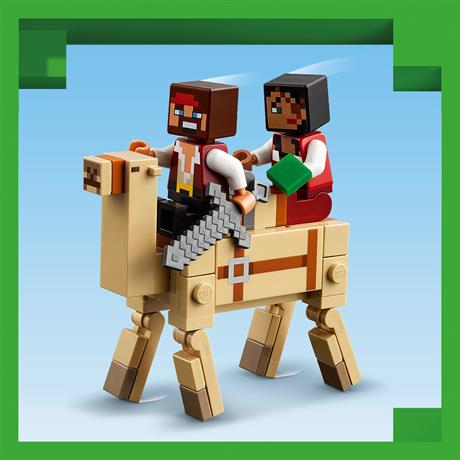 Конструктор LEGO Minecraft Путешествие на пиратском корабле 166 деталей (21259) - фото 7