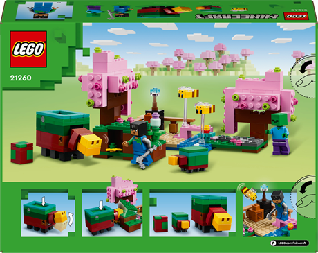 Конструктор LEGO Minecraft Квітучий вишневий сад 304 деталі (21260) - фото 3