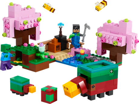 Конструктор LEGO Minecraft Квітучий вишневий сад 304 деталі (21260) - фото 4