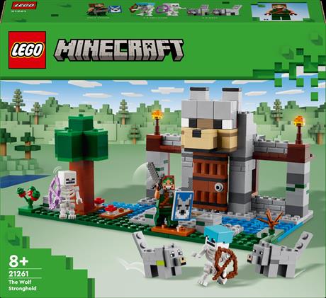 Конструктор LEGO Minecraft Волк из Цитадели 312 деталей (21261) - фото 2