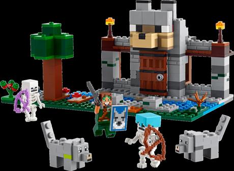 Конструктор LEGO Minecraft Волк из Цитадели 312 деталей (21261) - фото 4