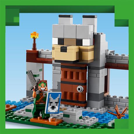 Конструктор LEGO Minecraft Волк из Цитадели 312 деталей (21261) - фото 5
