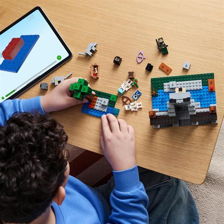 Конструктор LEGO Minecraft Волк из Цитадели 312 деталей (21261) - фото 9