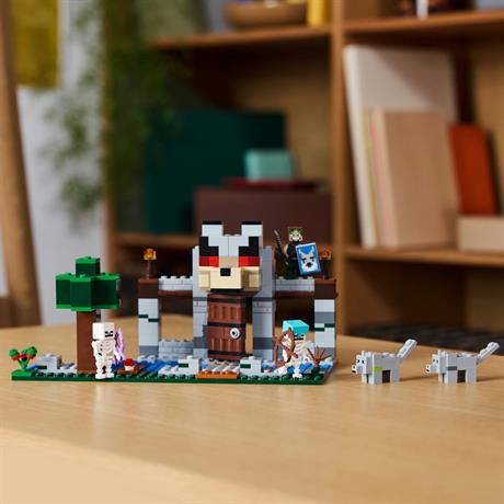Конструктор LEGO Minecraft Волк из Цитадели 312 деталей (21261) - фото 10