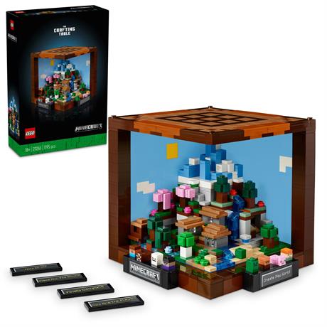 Конструктор LEGO Minecraft Верстак 1195 деталей (21265) - фото 0