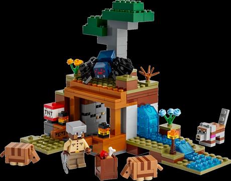 Конструктор LEGO Minecraft Шахтная экспедиция Броненосец 247 деталей (21269) - фото 4