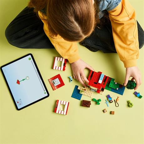 Конструктор LEGO Minecraft Дом из взрывчатки в джунглях 287 деталей (21275) - фото 5
