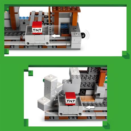 Конструктор LEGO Minecraft Шахта Кайло 530 деталей (21277) - фото 2