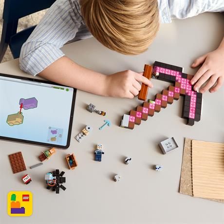 Конструктор LEGO Minecraft Шахта Кайло 530 деталей (21277) - фото 5