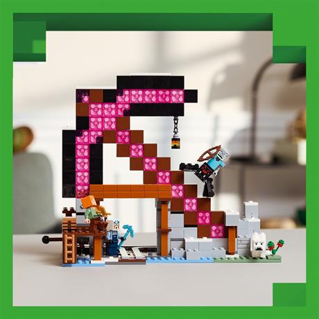 Конструктор LEGO Minecraft Шахта Кайло 530 деталей (21277) - фото 7