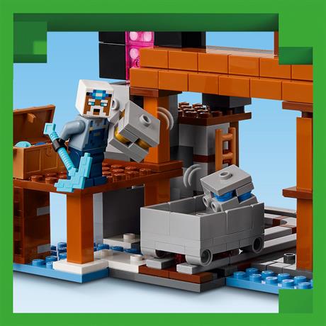 Конструктор LEGO Minecraft Шахта Кайло 530 деталей (21277) - фото 10
