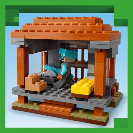 Конструктор LEGO Minecraft Аванпост розбійників і спустошувач 665 деталей (21278) - фото 1