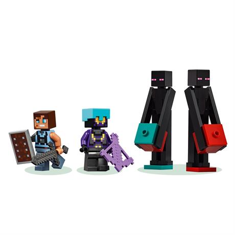 Конструктор LEGO Minecraft Вежа Ендермена 867 деталей (21279) - фото 3