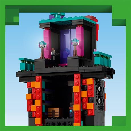 Конструктор LEGO Minecraft Вежа Ендермена 867 деталей (21279) - фото 8