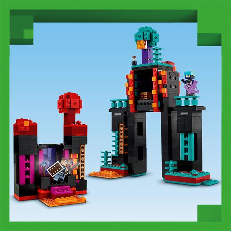 Конструктор LEGO Minecraft Вежа Ендермена 867 деталей (21279) - фото 9