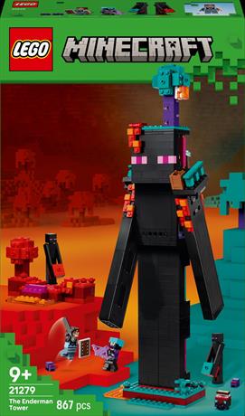 Конструктор LEGO Minecraft Вежа Ендермена 867 деталей (21279) - фото 10