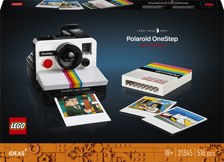 Конструктор LEGO Ideas Фотоапарат Polaroid OneStep SX-70, 516 деталей (21345) - фото 0