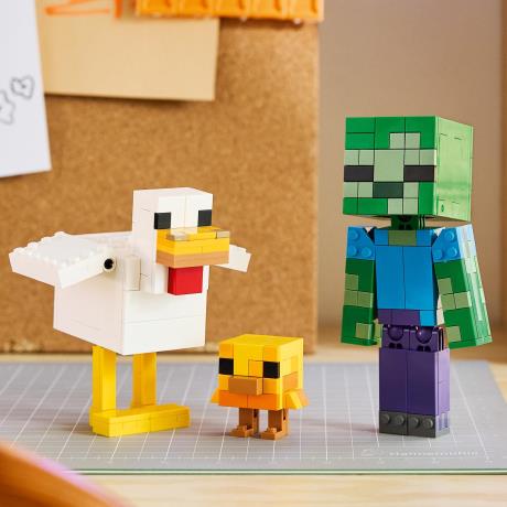Конструктор Куриный наездник LEGO® Minecraft® (21582) - фото 4