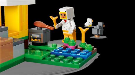 Конструктор LEGO Minecraft Куриная ферма 233 Детали  (21585) - фото 7