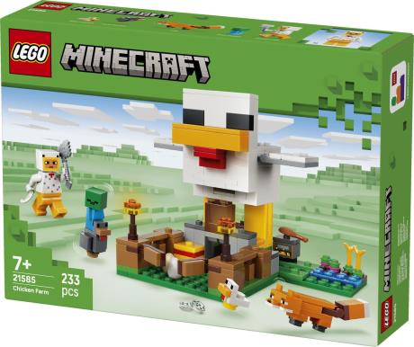 Конструктор LEGO Minecraft Куряча ферма 233 Деталі (21585) - фото 8