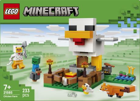 Конструктор LEGO Minecraft Куряча ферма 233 Деталі (21585) - фото 8