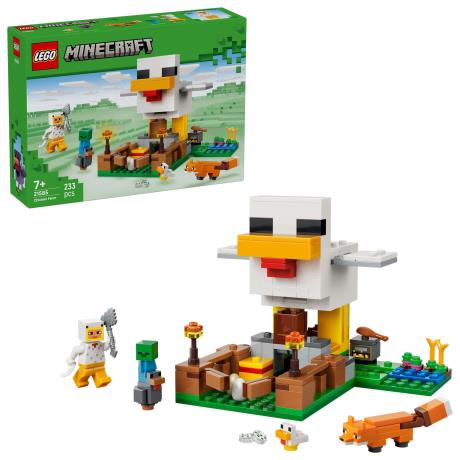 Конструктор LEGO Minecraft Куряча ферма 233 Деталі (21585) - фото 8