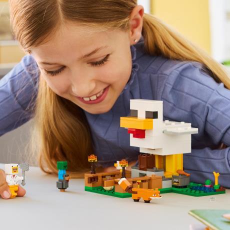 Конструктор LEGO Minecraft Куряча ферма 233 Деталі (21585) - фото 8