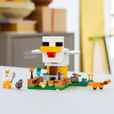 Конструктор LEGO Minecraft Куряча ферма 233 Деталі (21585) - фото 8