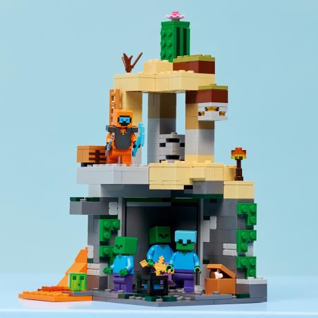Конструктор LEGO Minecraft Підземелля зомбі 284 Деталі (21587) - фото 11