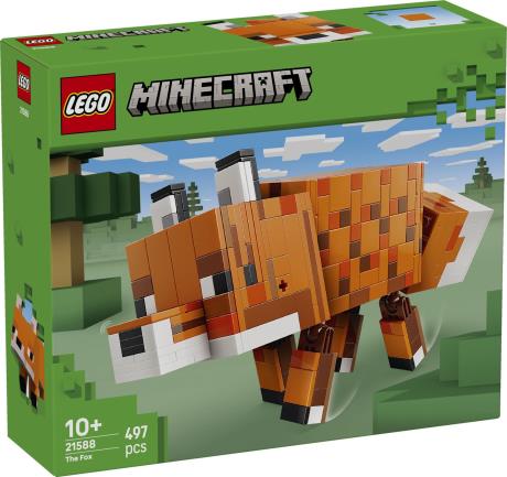 Конструктор LEGO Minecraft Лисиця 497 Деталі (21588) - фото 4