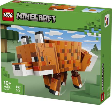 Конструктор LEGO Minecraft Лисиця 497 Деталі (21588) - фото 5