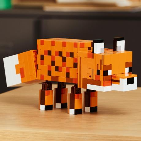Конструктор LEGO Minecraft Лисиця 497 Деталі (21588) - фото 9