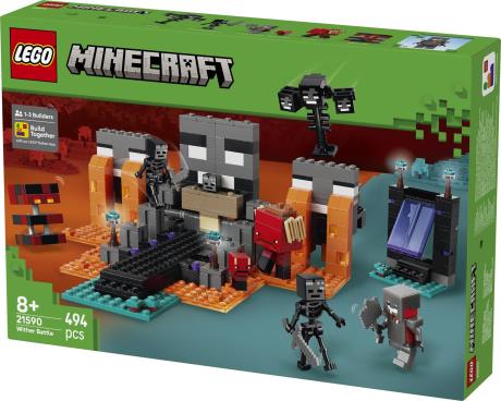 Конструктор LEGO Minecraft Битва за Визер 494 Детали  (21590) - фото 5